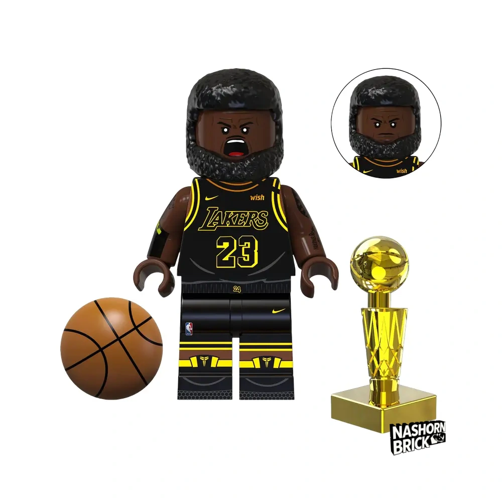 Lebron James Exklusive Minifigur - Basketball