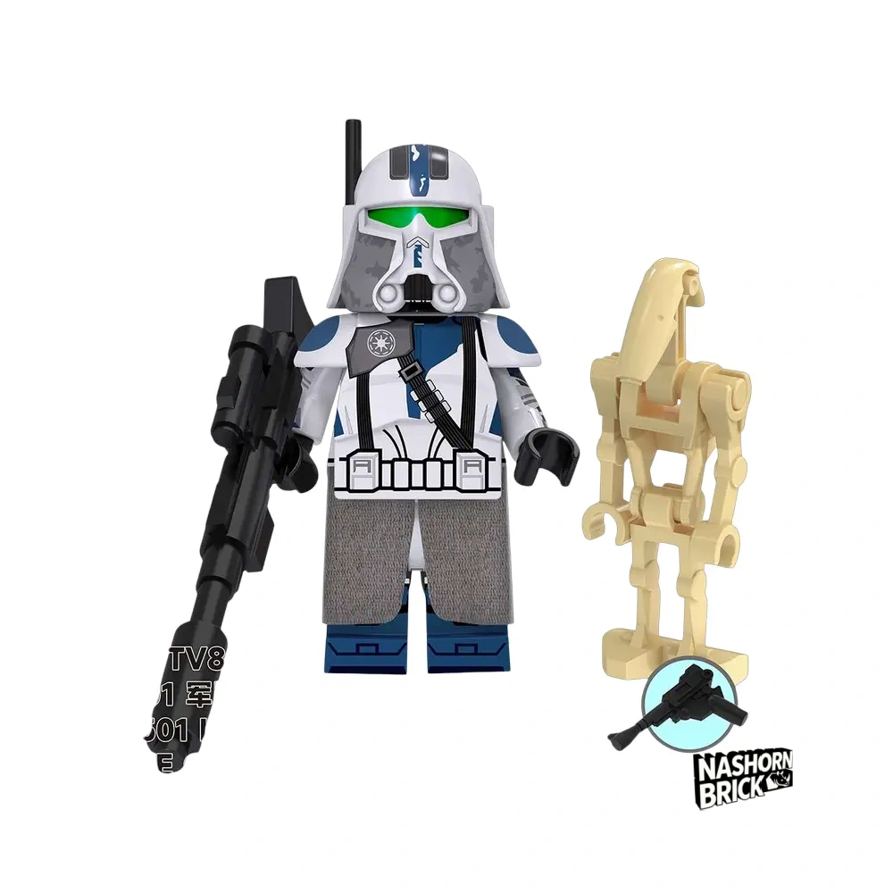 501st Legion Clone Commander Minifigur Star Wars