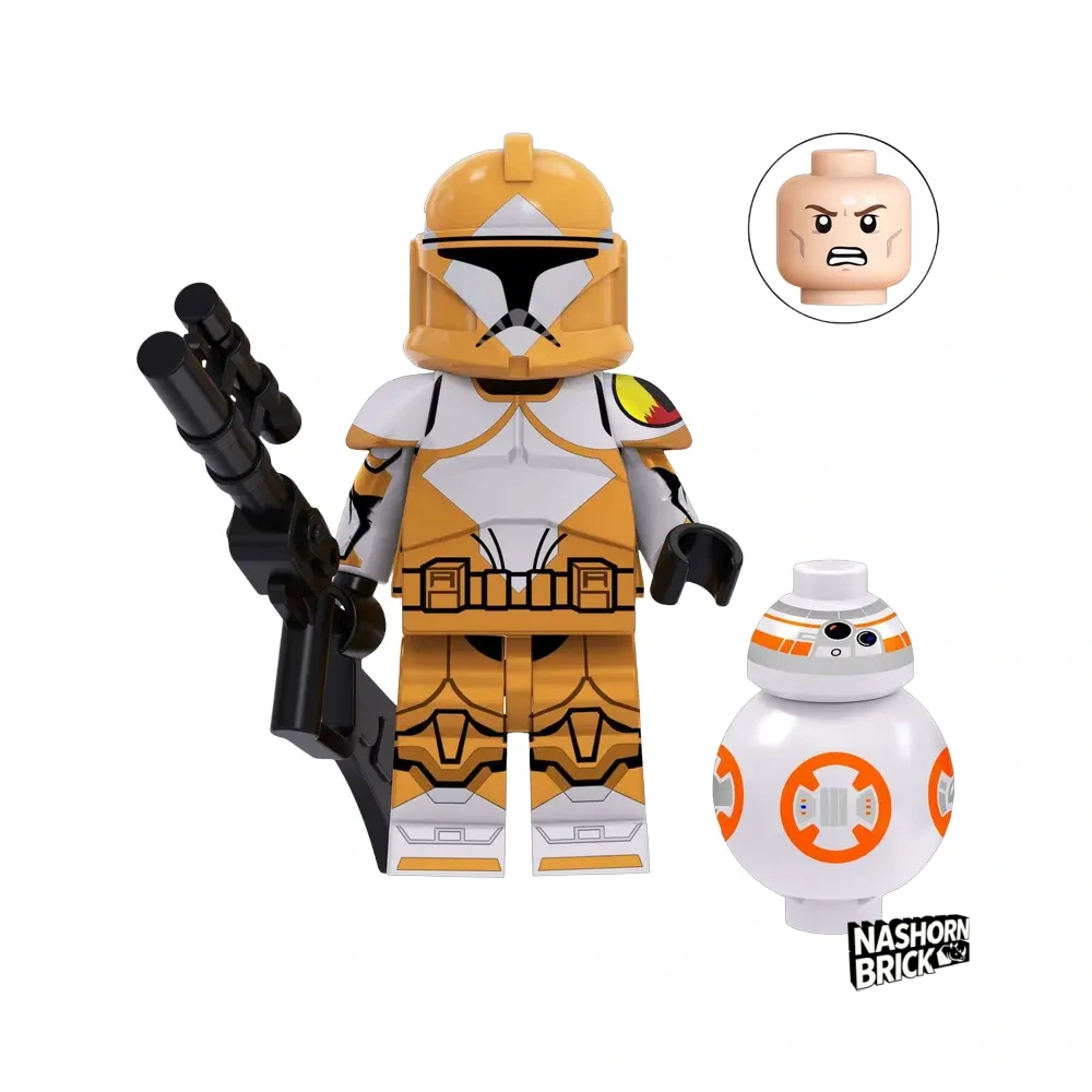 Bomb Squad Clone Trooper Minifigur Star Wars