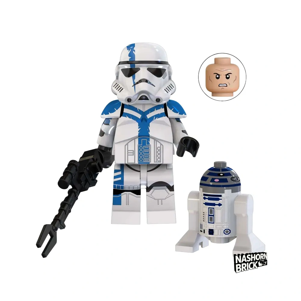 Stormtrooper Commander Star Wars Custom-Minifigur