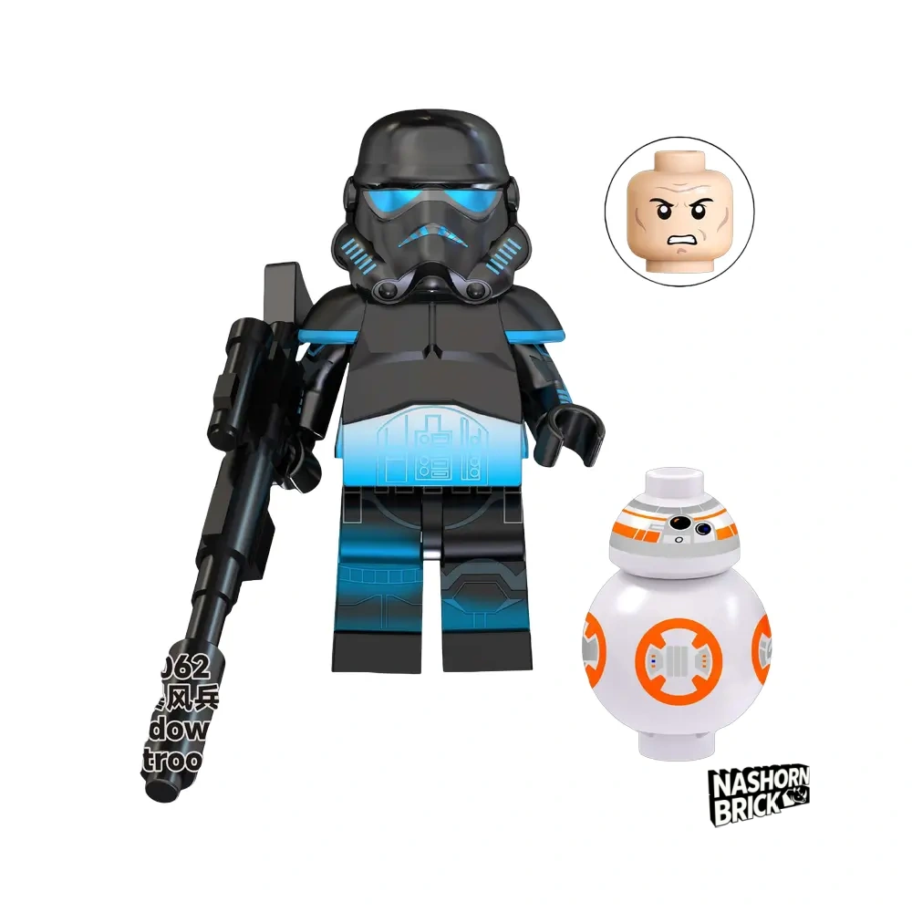 Shadow Stormtrooper Star Wars Custom-Minifigur