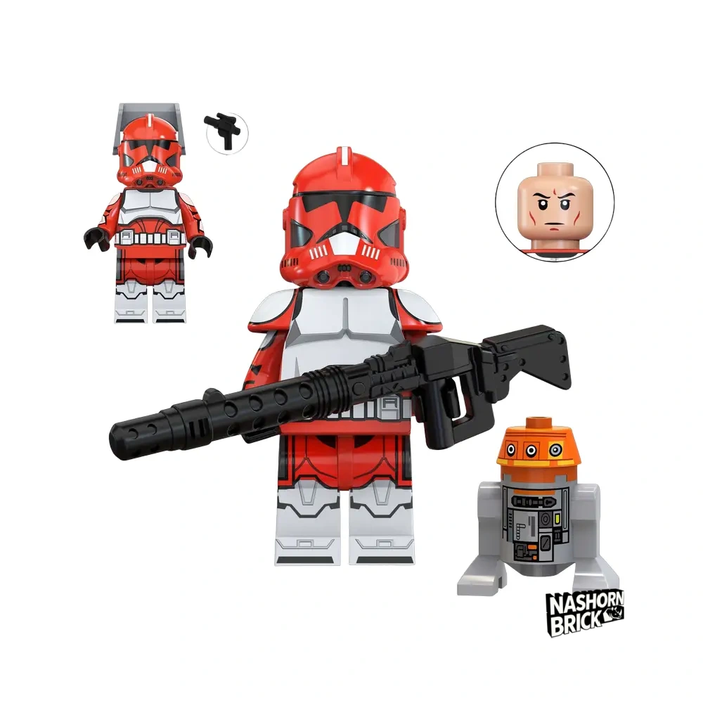 Commander Fox Phase 2 Star Wars Sammler-Minifigur