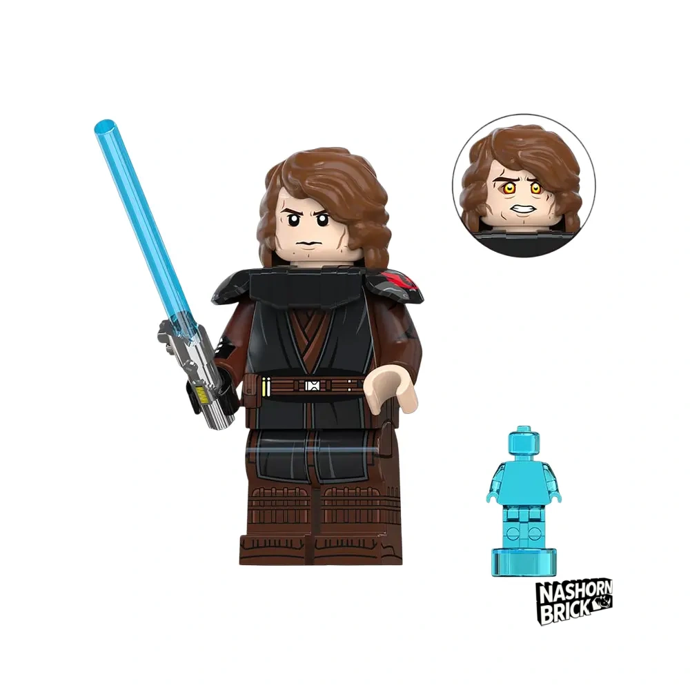 Anakin Skywalker Dark Side Star Wars Custom-Minifigur