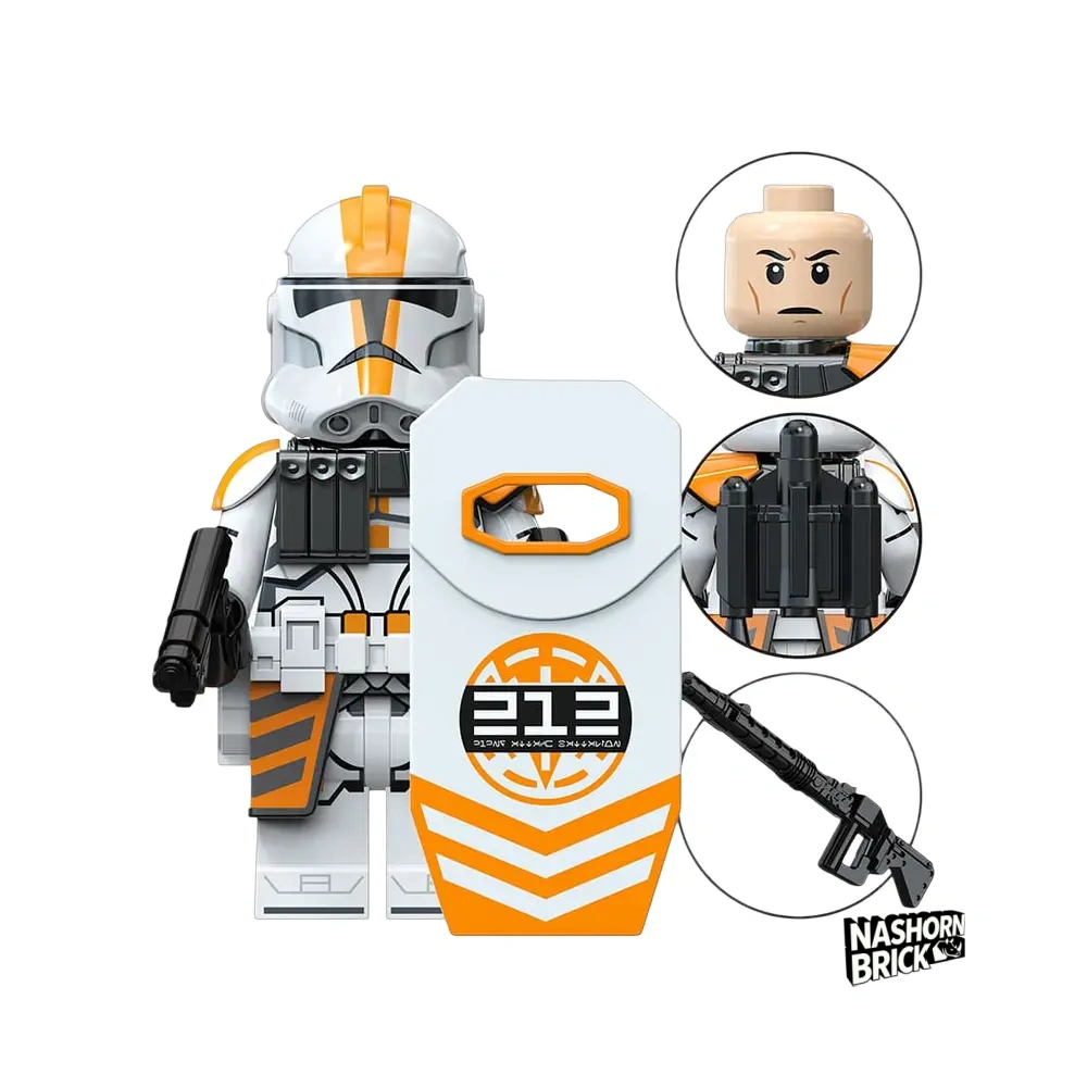 212th Attack Battalion Clone Trooper Minifigur Star Wars