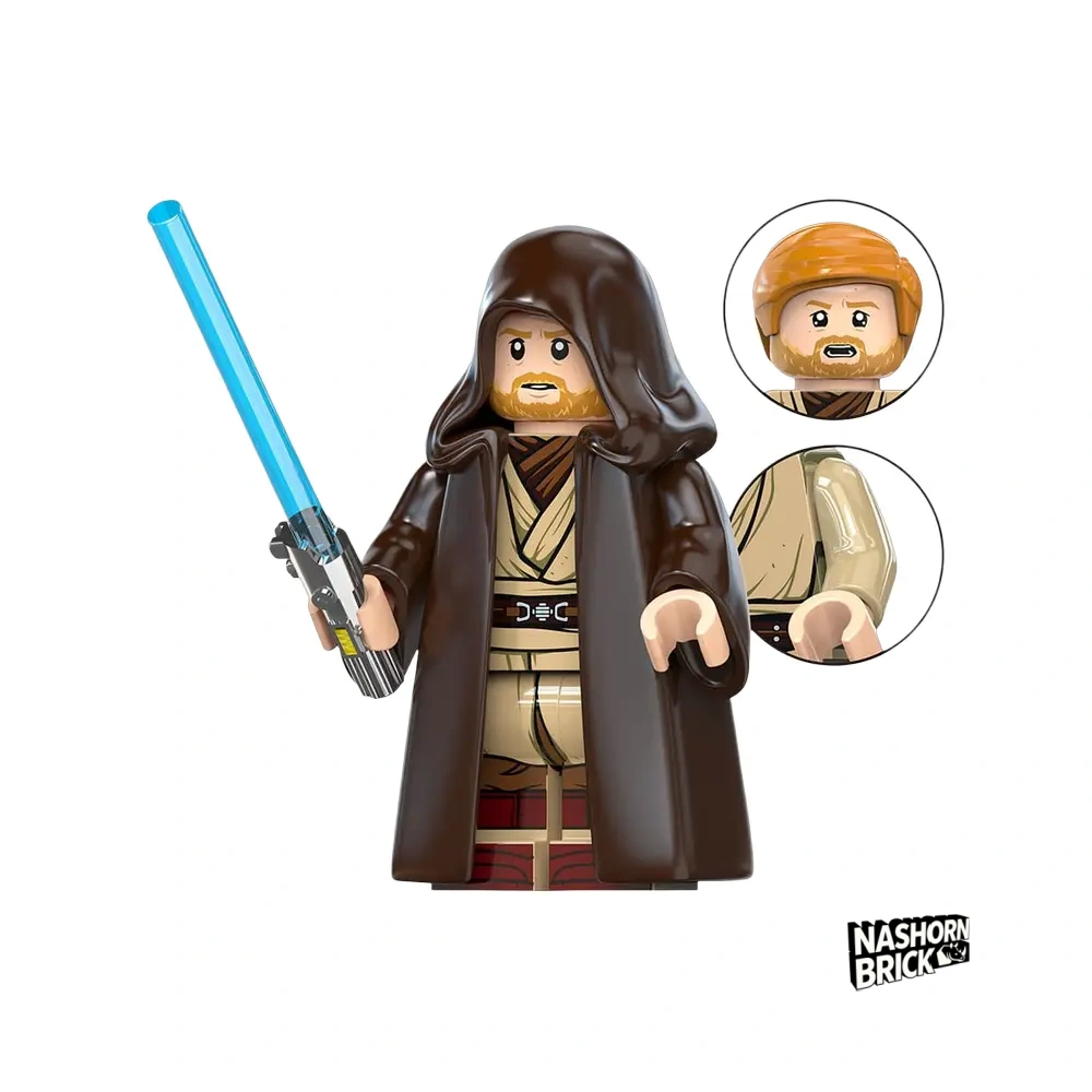 Obi-Wan Kenobi Star Wars Custom-Minifigur