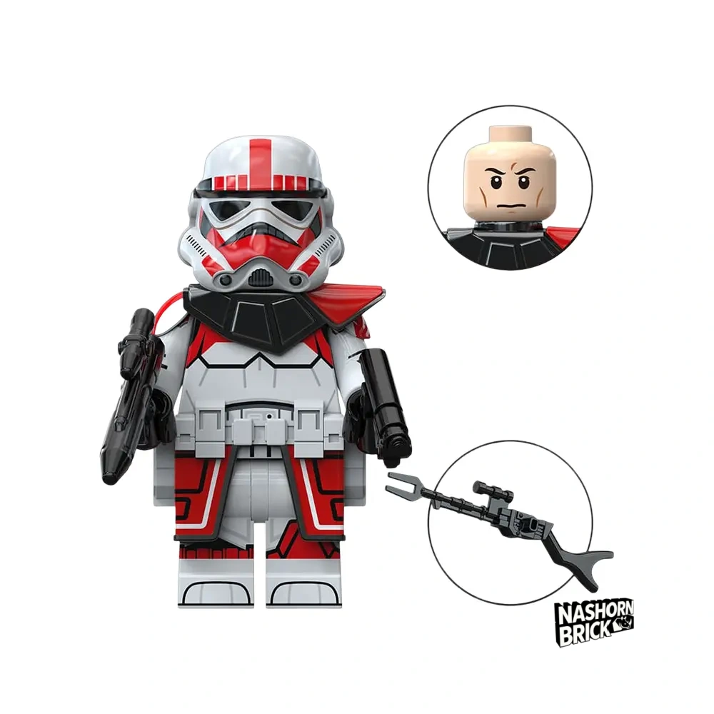 Stormtrooper Red Minifigur Star Wars