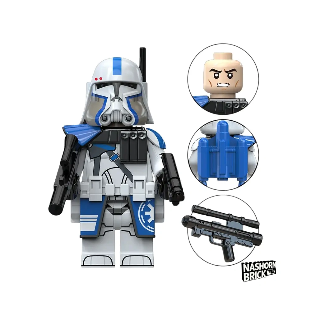 Clone Commander Star Wars Custom-Minifigur
