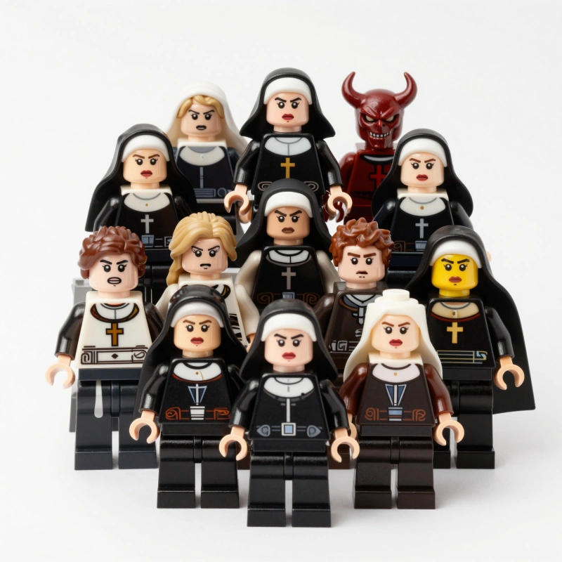 The Nun Die Besessene minifigur