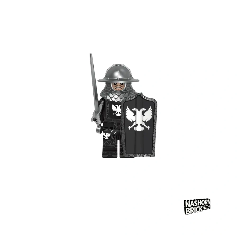 Classic Black Eagle Knight Minifigur