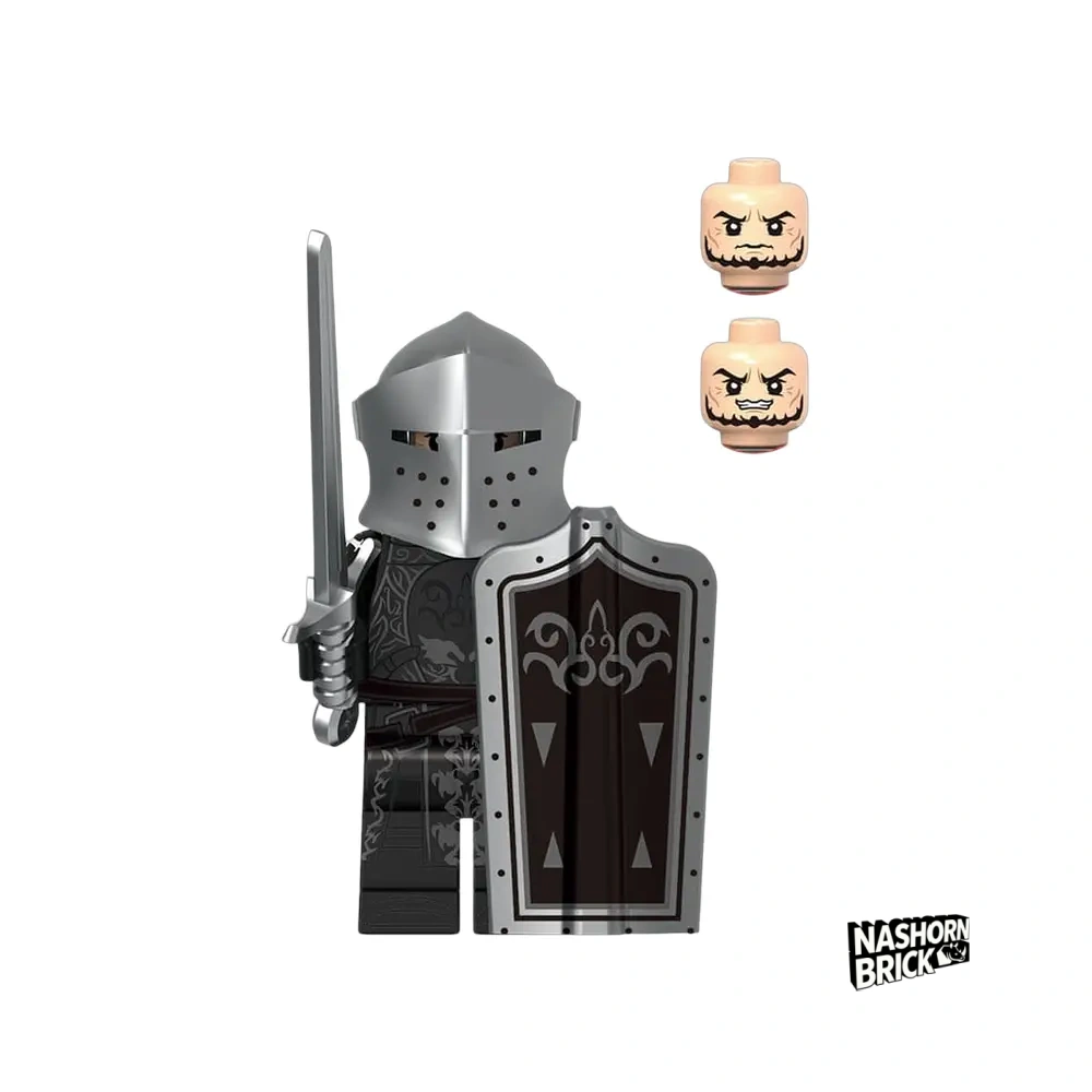 Classic Black Knight Minifigur