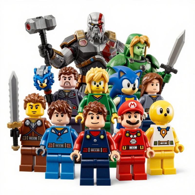 Videospiel Minifiguren