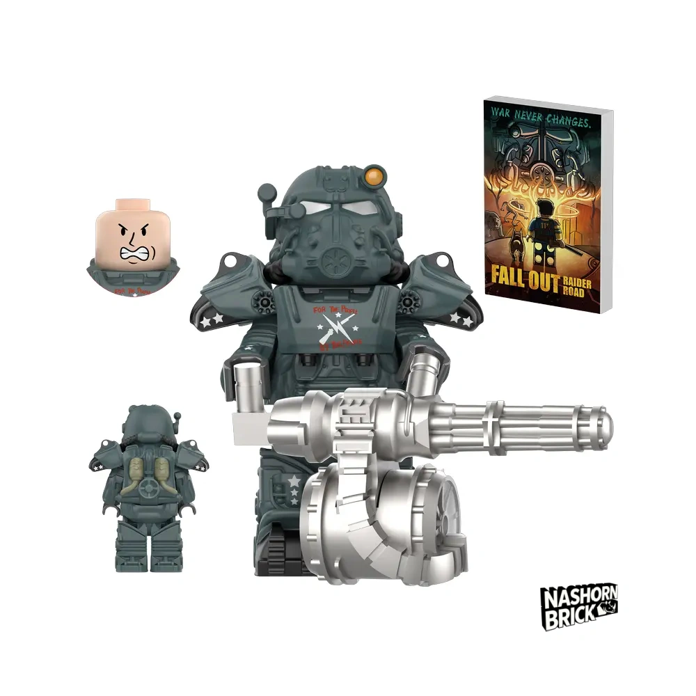 T60 Power Armor Limitierte Minifigur - Fallout