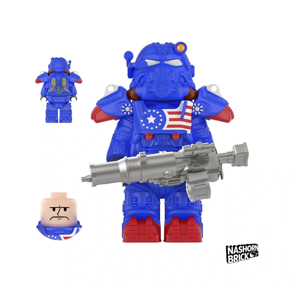 T60 Power Armor Kompatible Version Minifigur - Fallout