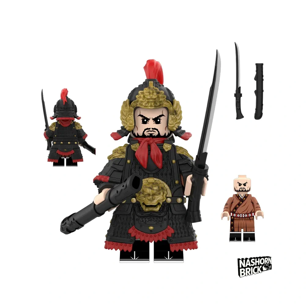 Yue Fei Custom-Minifigur - Three Kingdoms