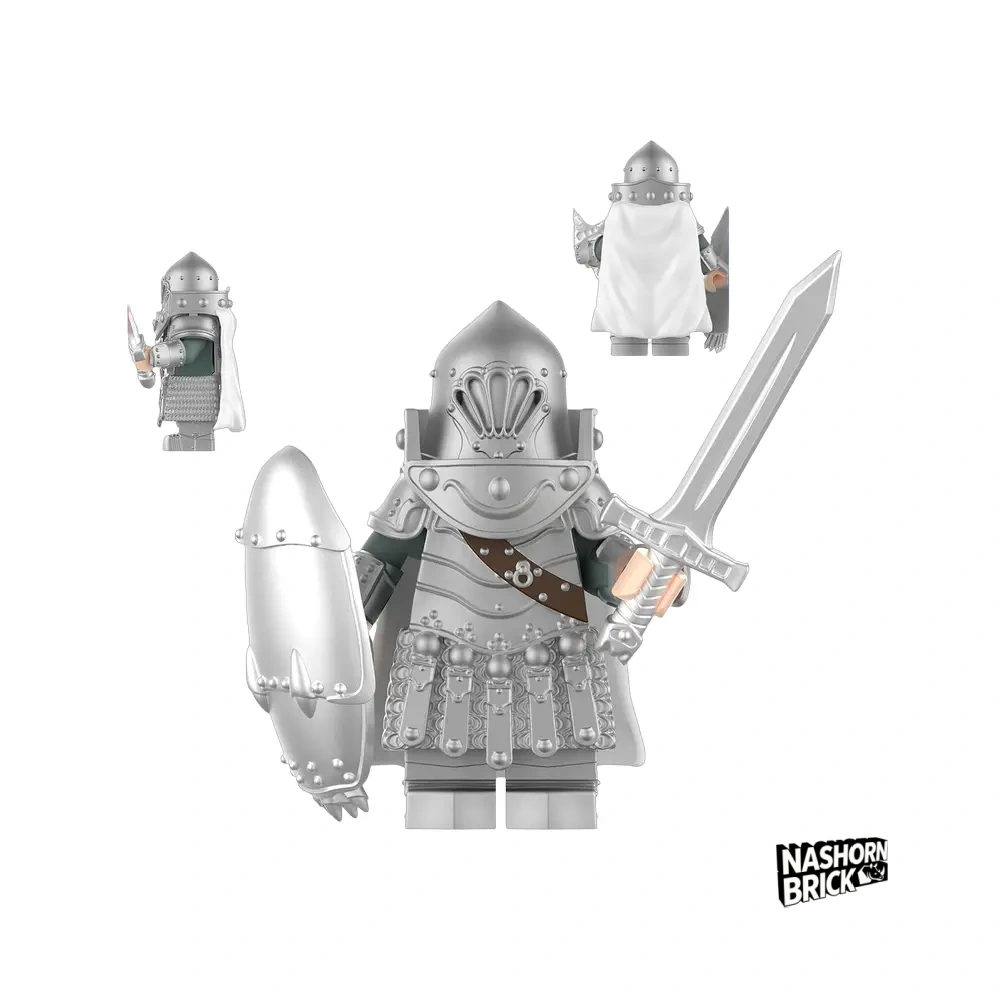 Nausicaa of the Valley of the Wind Torumekian Soldier (Silver) Einzelne Minifigur - The Nun