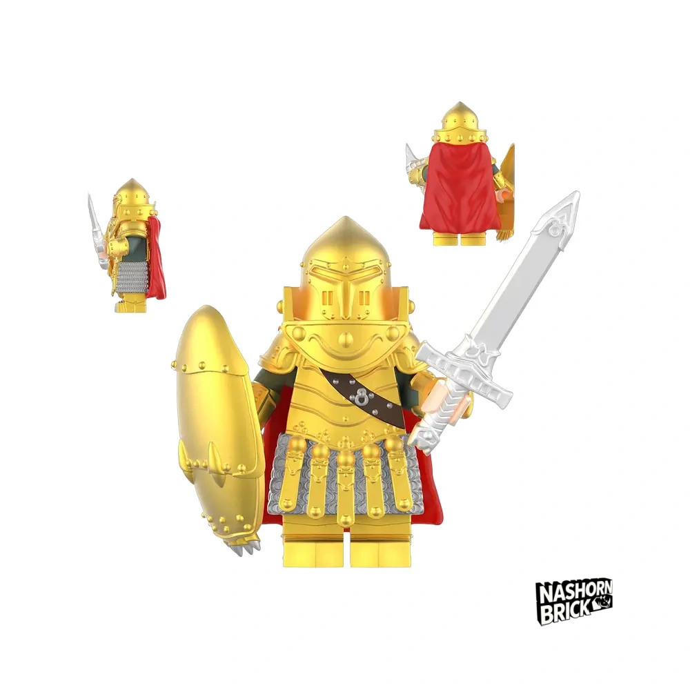 Nausicaa of the Valley of the Wind Torumekian Soldier (Gold) Minifigur - The Nun