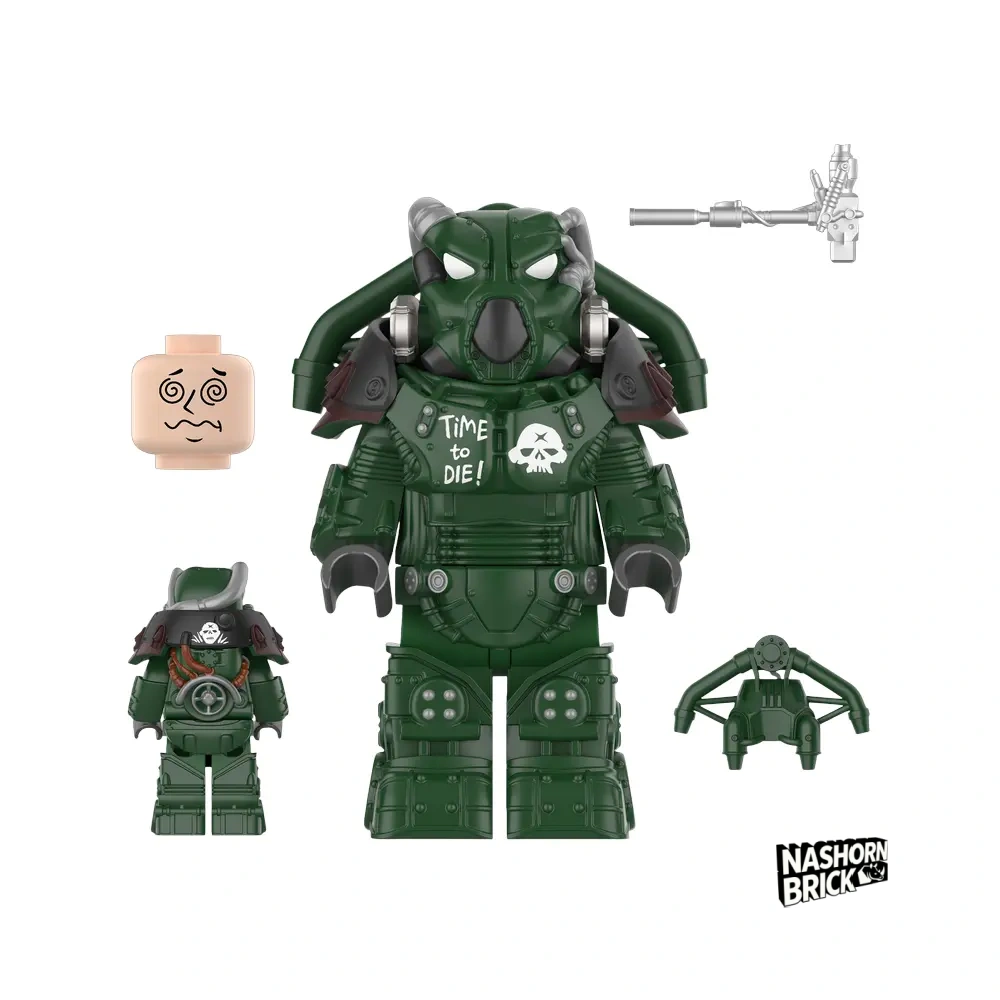 X-01 Power Armor Minifigur - Fallout