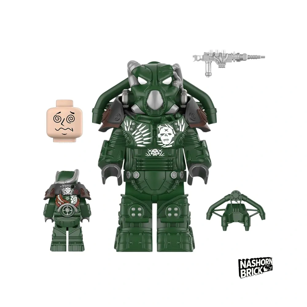 X-01 Power Armor (Gunner Sergeant) Minifigur - Fallout