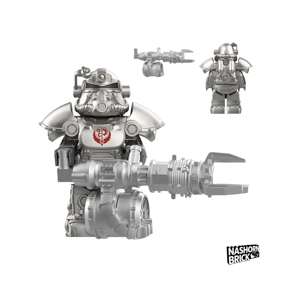 T51 Mecha Minifigur - Fallout