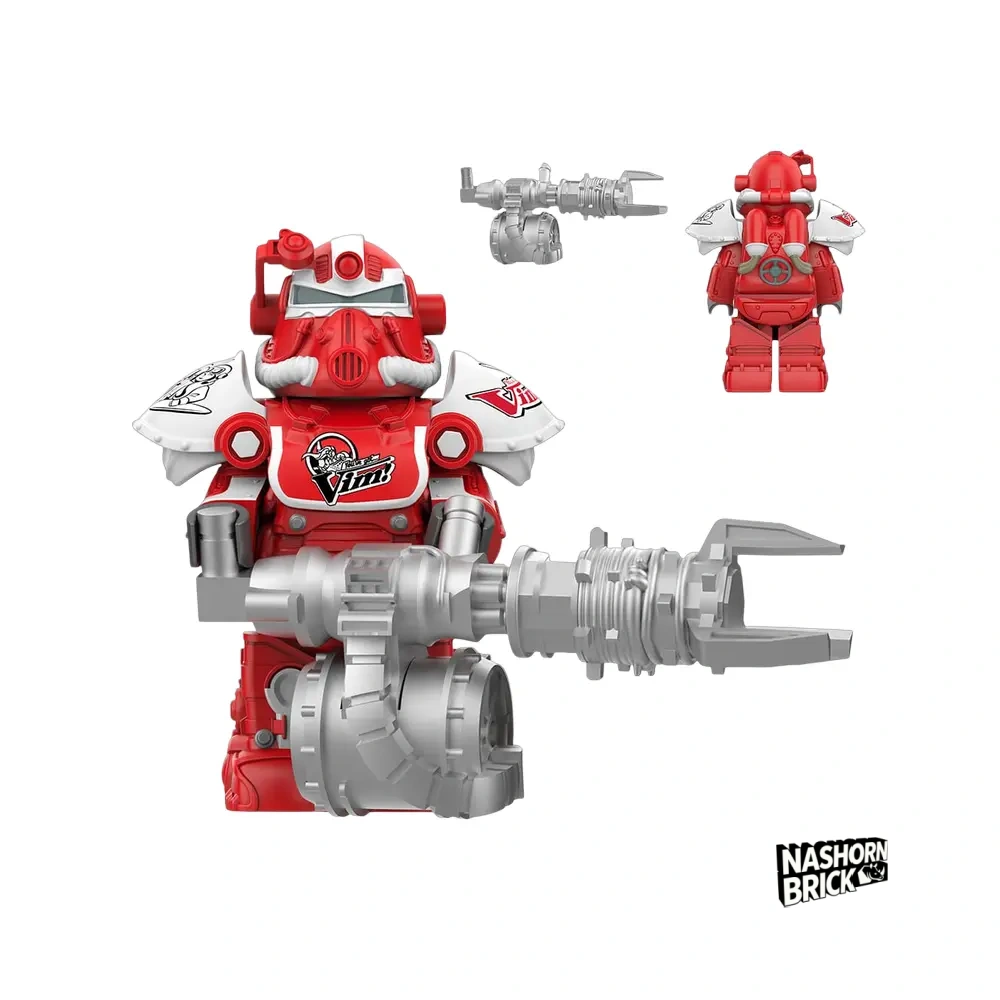 T51 Mecha Einzelne Minifigur - Fallout