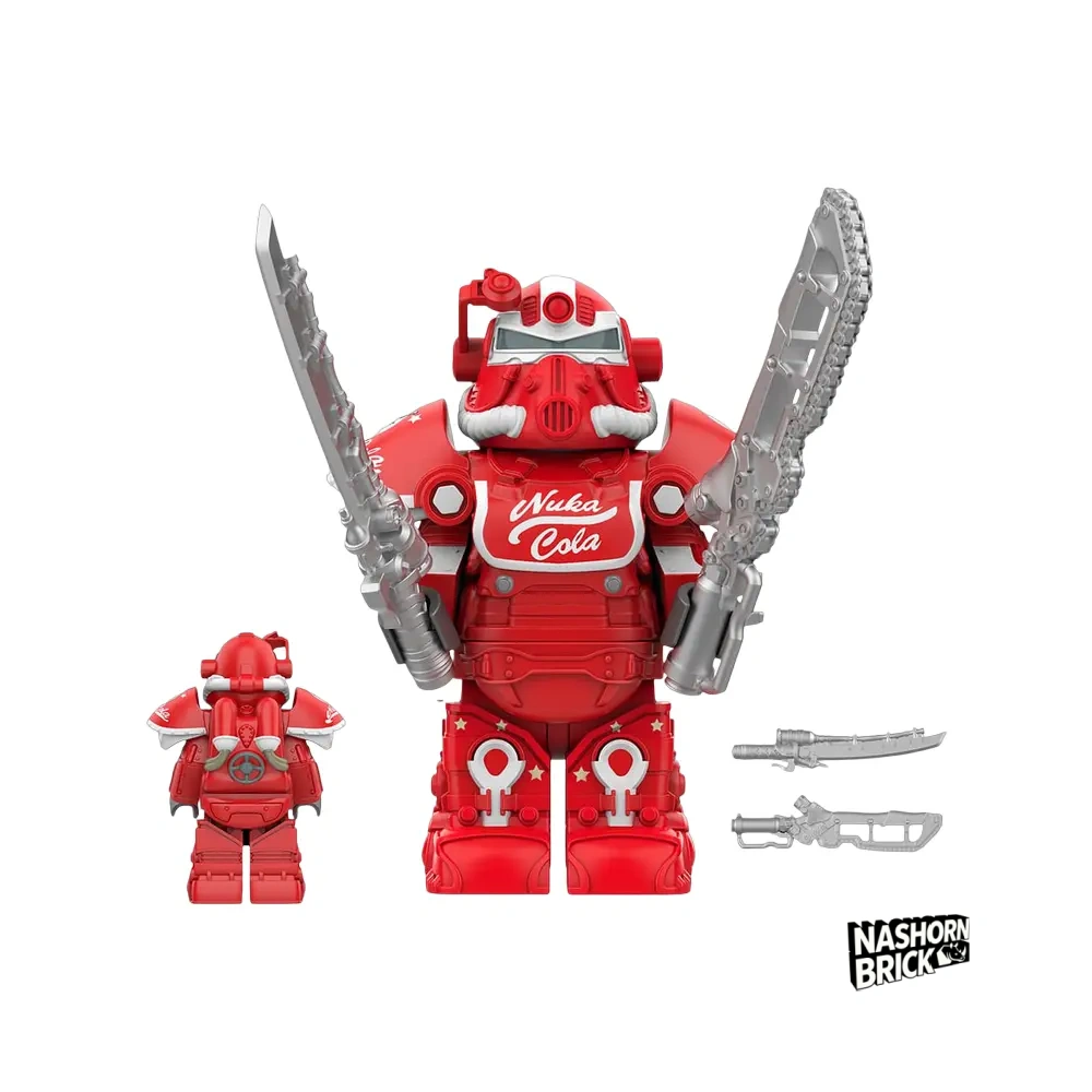 T51 Mecha Custom-Minifigur - Fallout