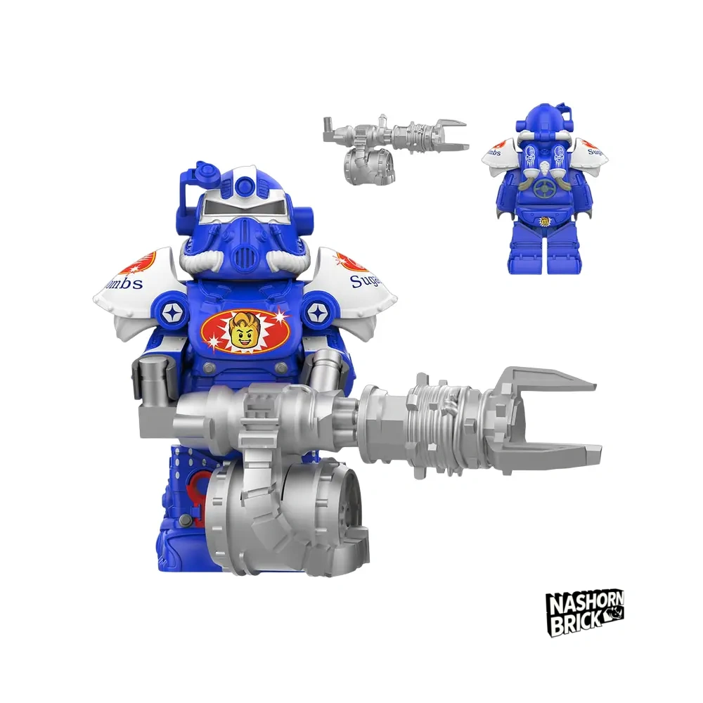 T51 Mecha Neue Version Minifigur - Fallout
