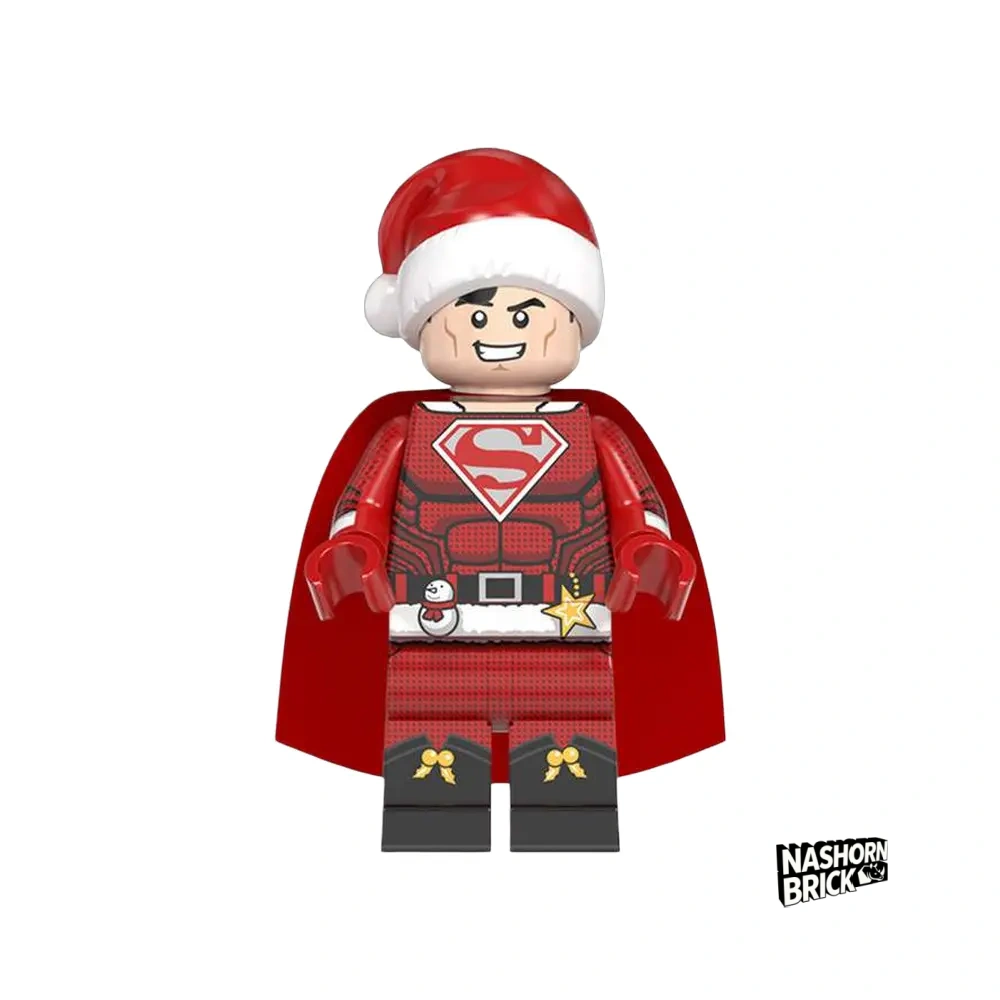 Santa Superman Minifigur