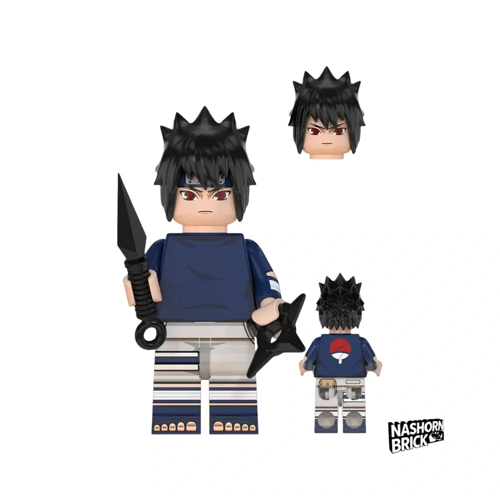 Sasuke Uchiha Minifigur - Naruto Minifigur