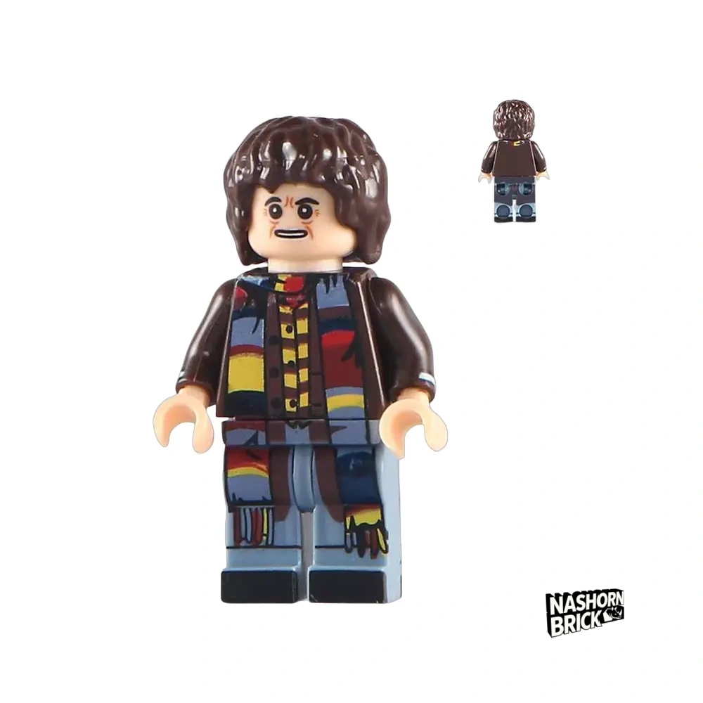 4th Doctor Minifigur - Doctor Who