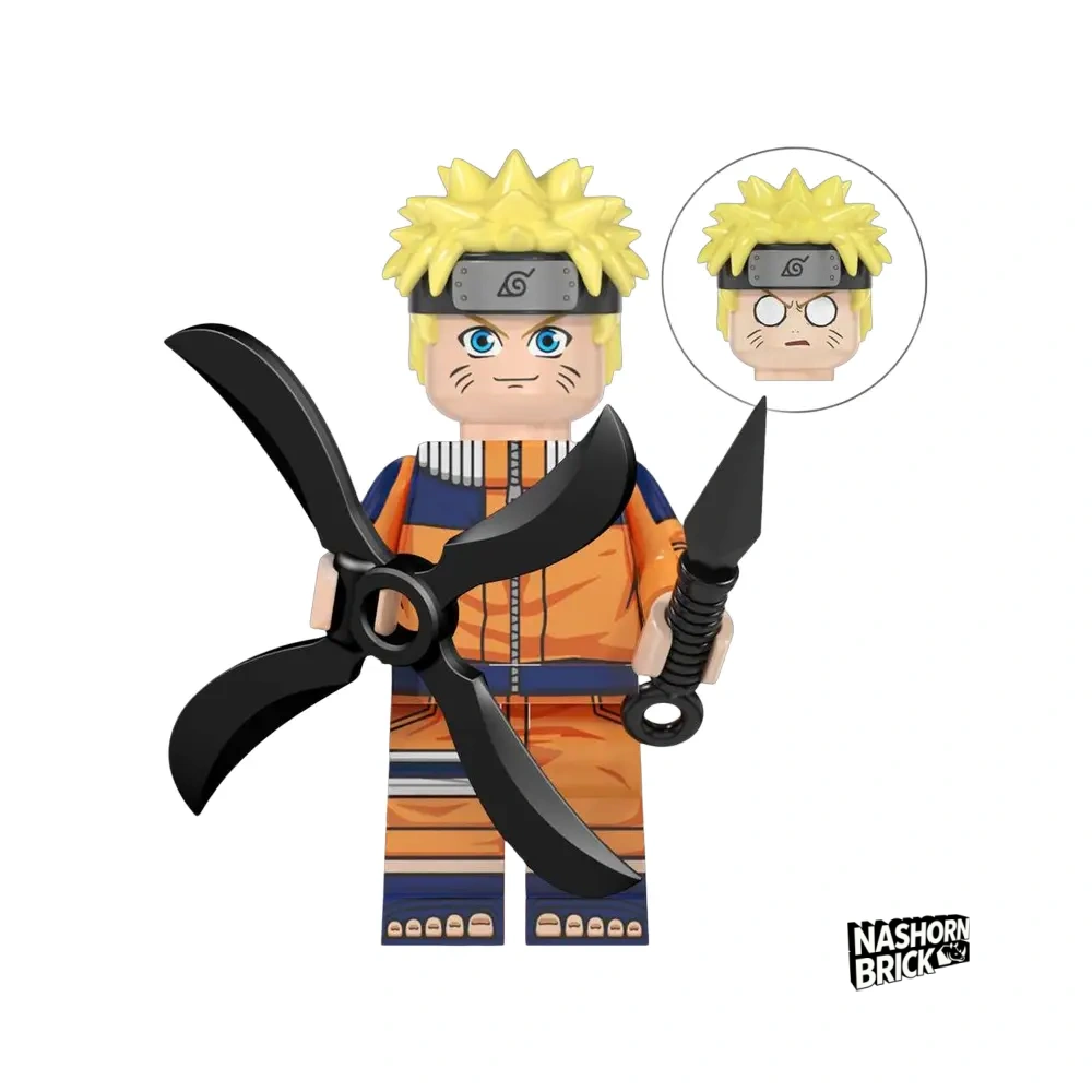Naruto Uzumaki Kompatible Version Minifigur - Naruto Minifigur