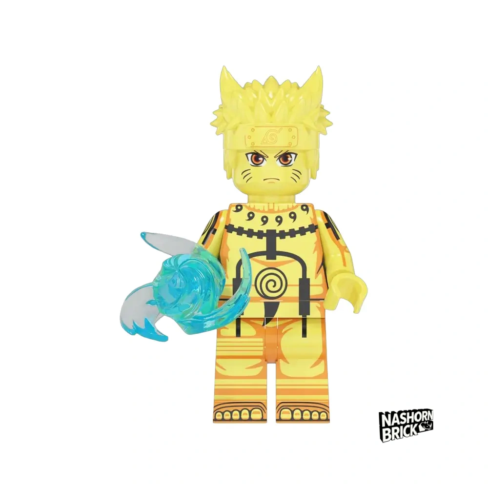 Naruto Uzumaki Minifigur mit Standfuß - Naruto Minifigur