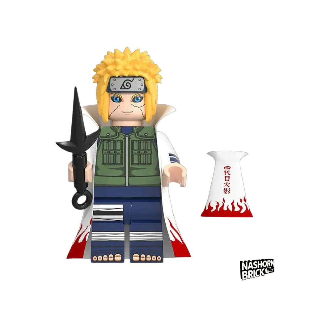 Minato Namikaze Einzelne Minifigur - Naruto Minifigur