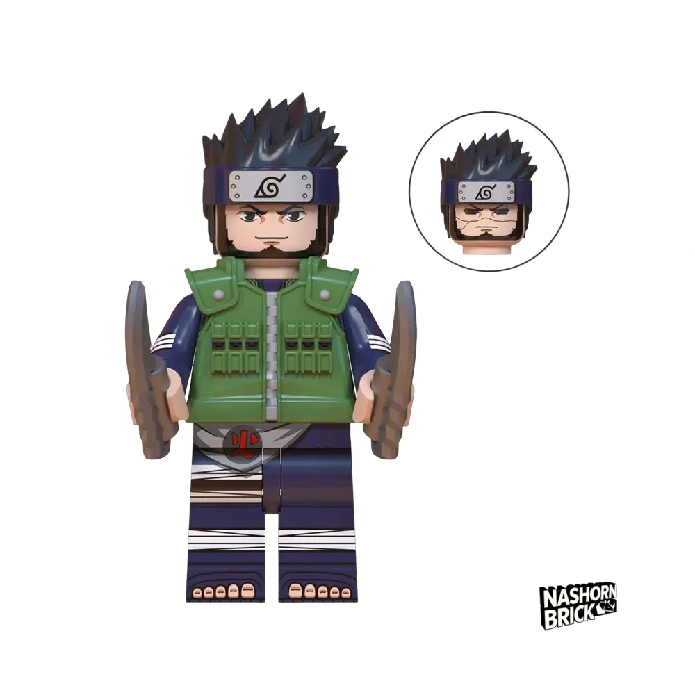 Sarutobi Asuma Custom-Minifigur - Naruto Minifigur
