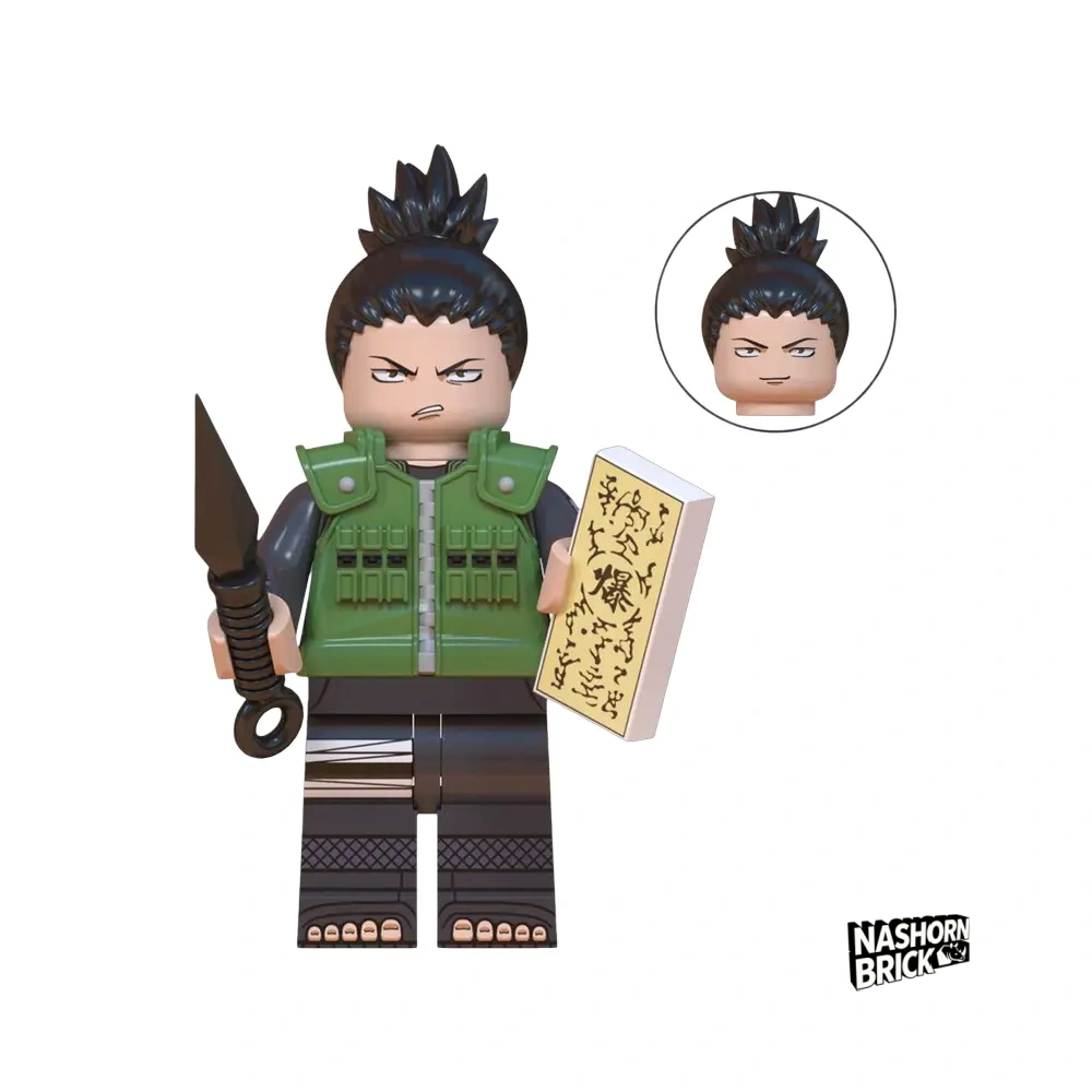 Nara Shikamaru Custom-Minifigur - Naruto Minifigur