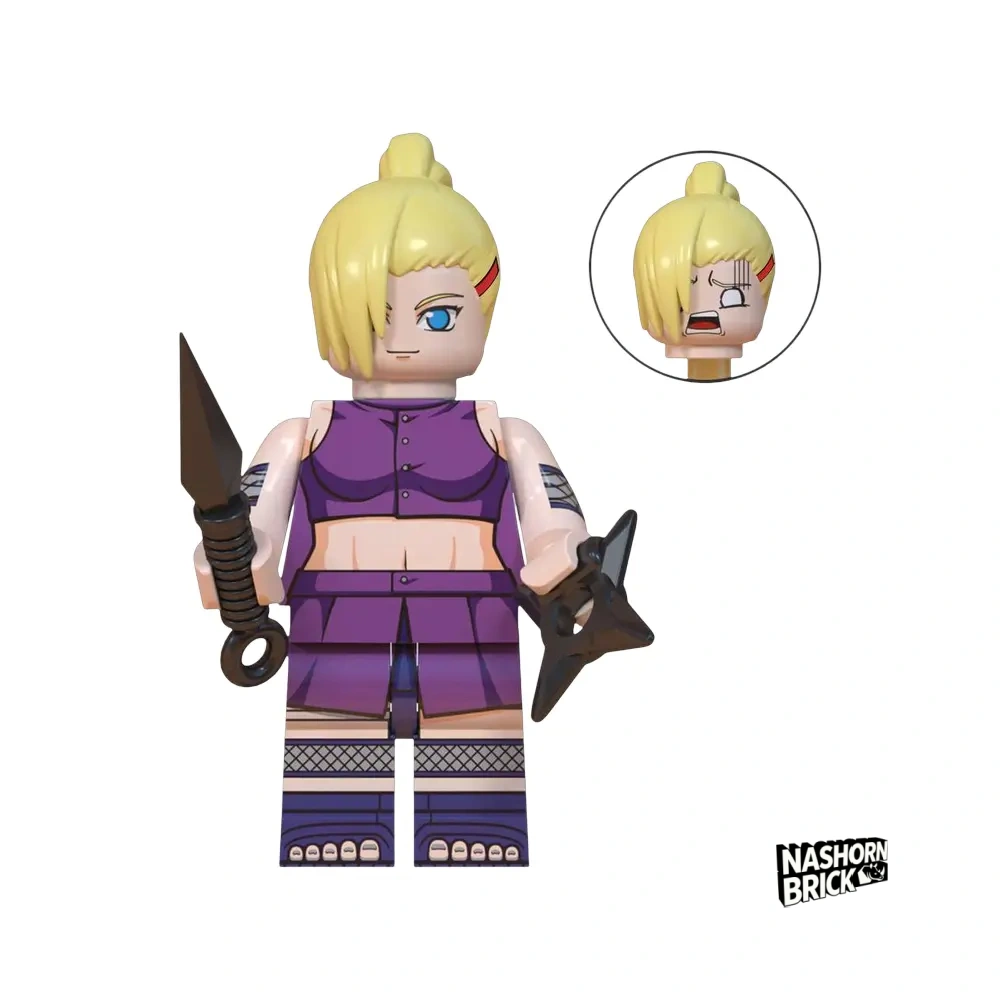 Yamanaka Ino Custom-Minifigur - Naruto Minifigur