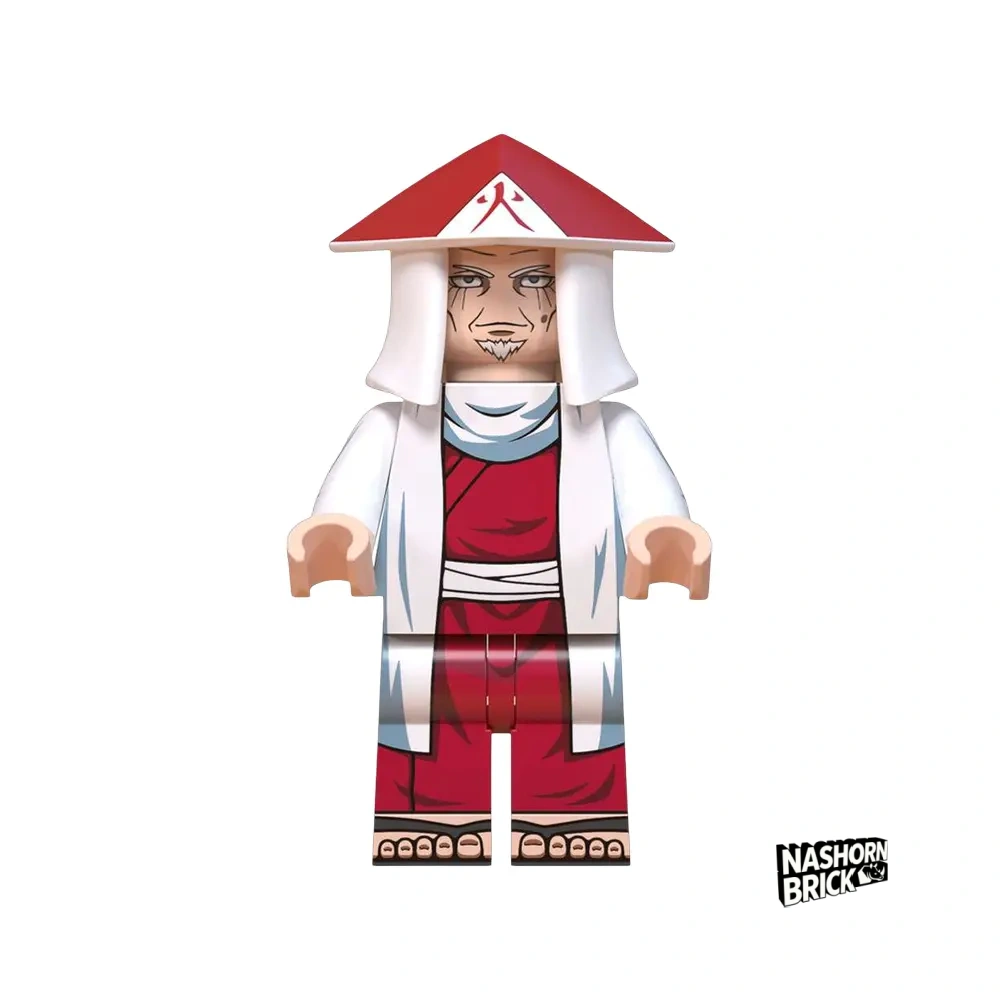 Hiruzen Sarutobi (Hokage) Custom-Minifigur - Naruto Minifigur