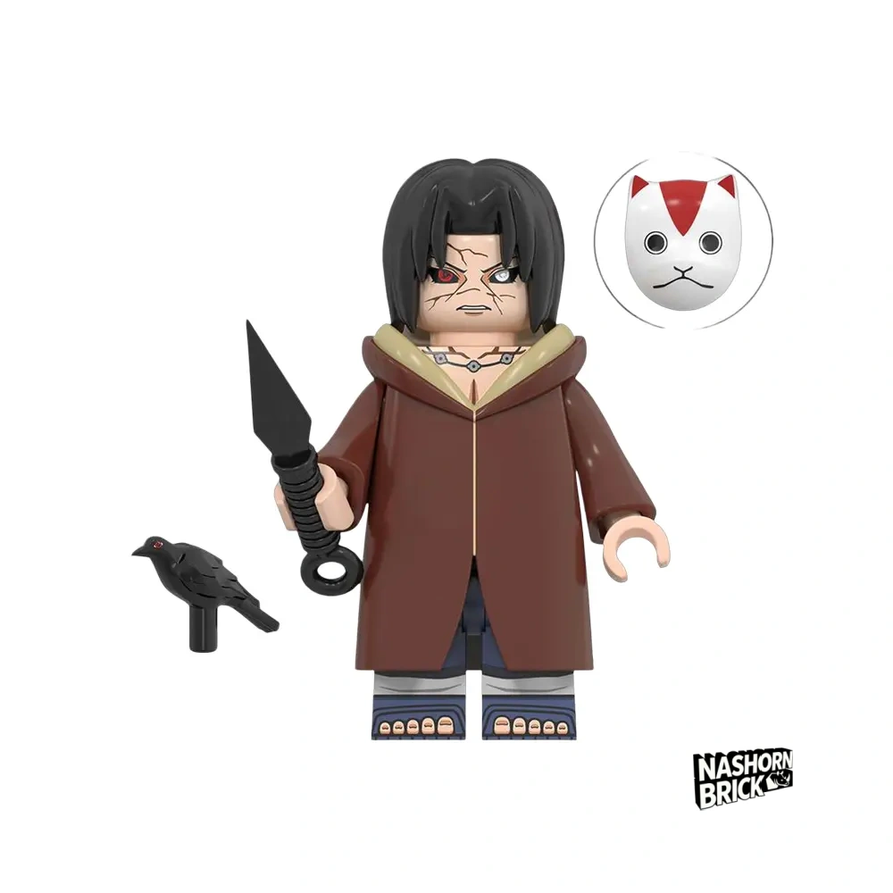Uchiha Itachi Custom-Minifigur - Naruto Minifigur