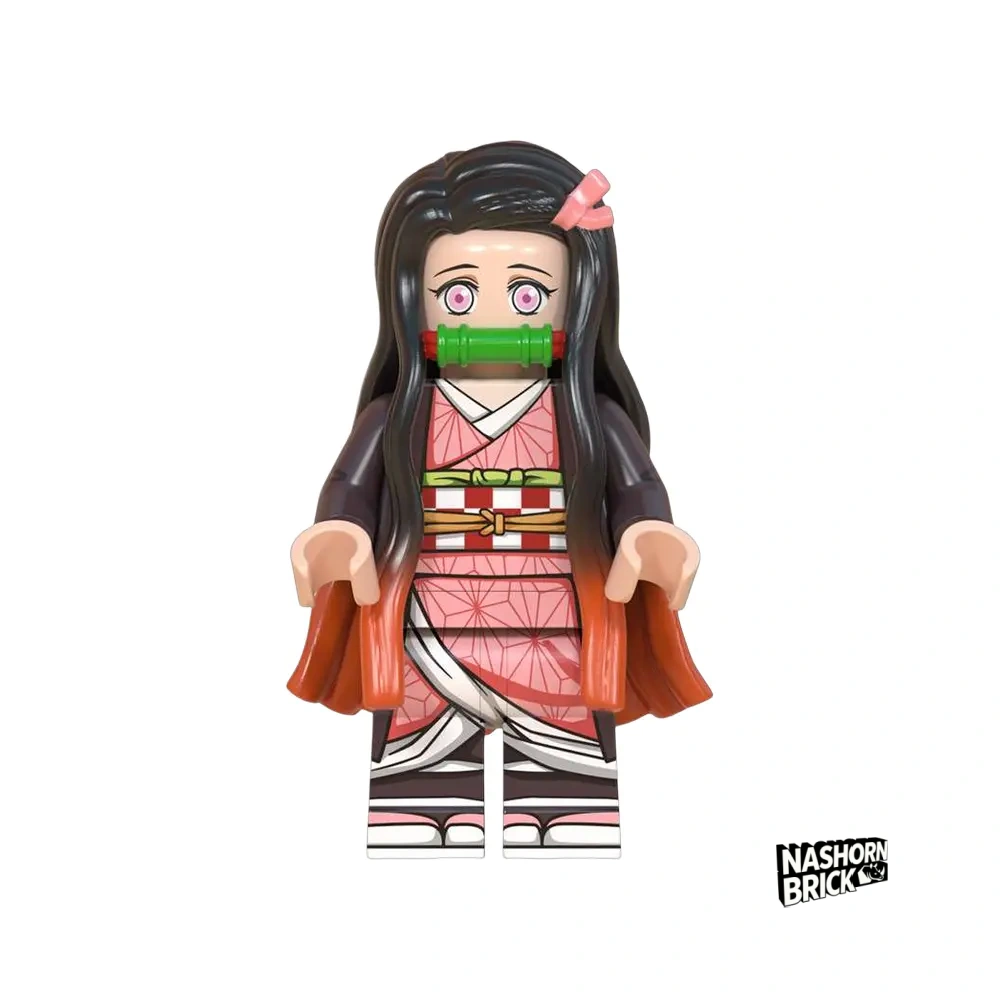 Nezuko Kamado Custom-Minifigur - Demon Slayer