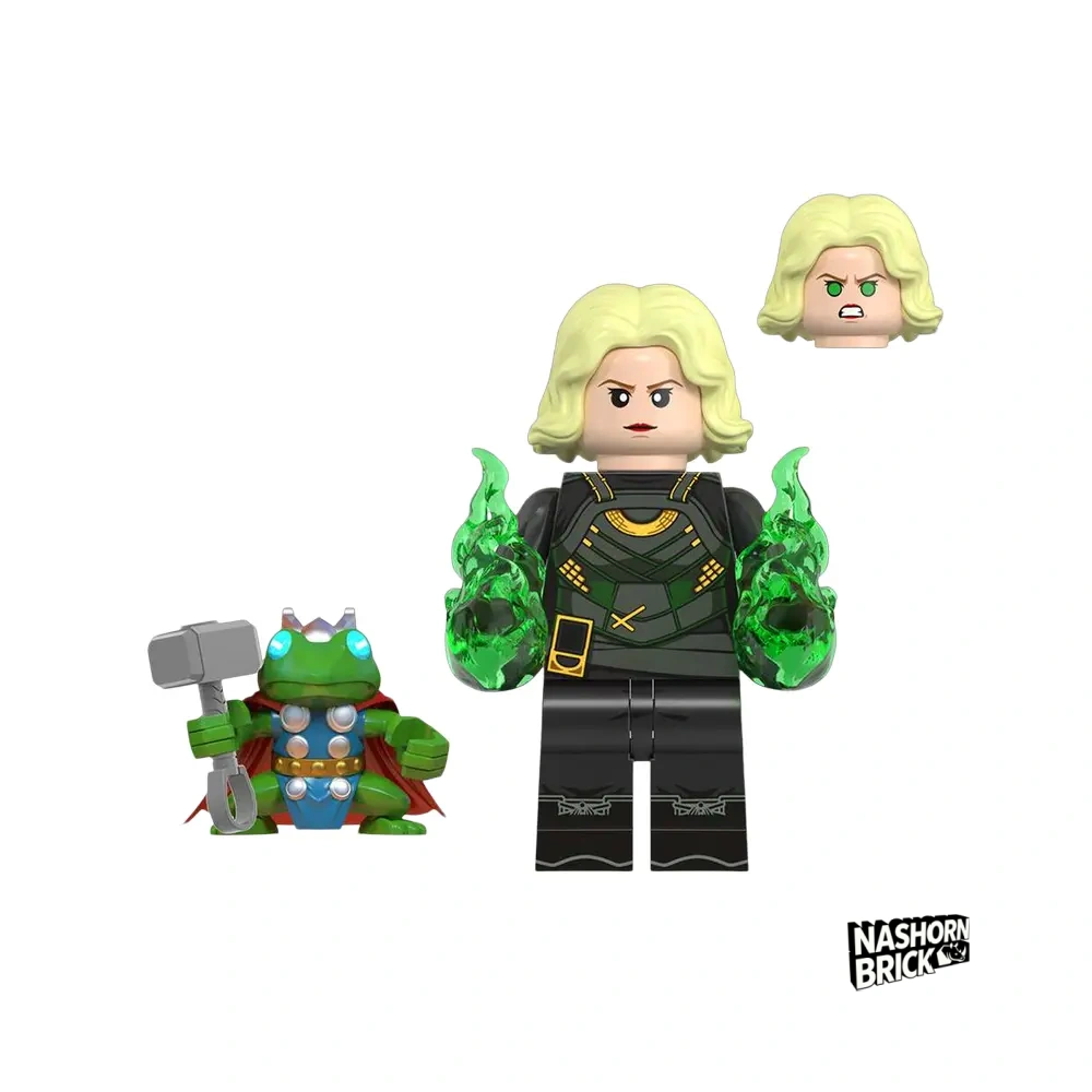 Sylvie No horns Marvel Minifigur