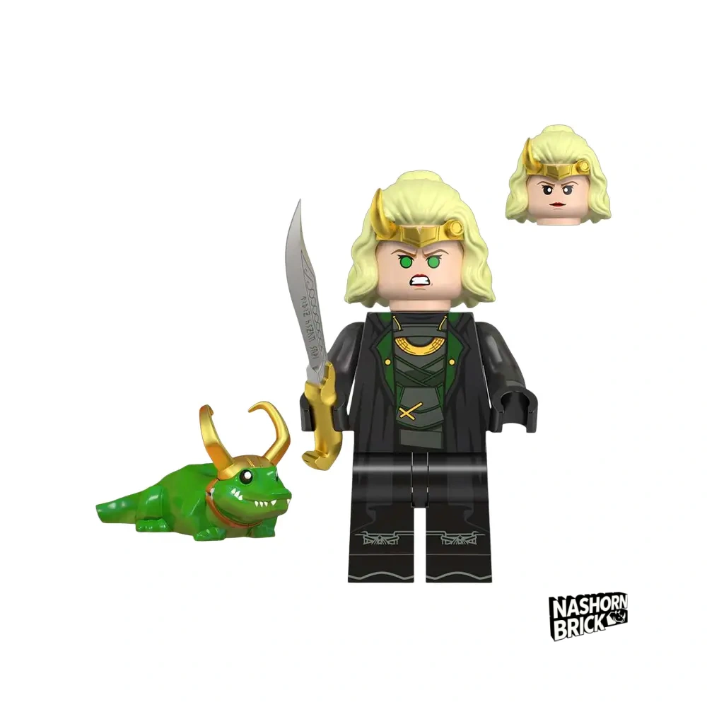 Sylvie With Cloak Marvel Minifigur