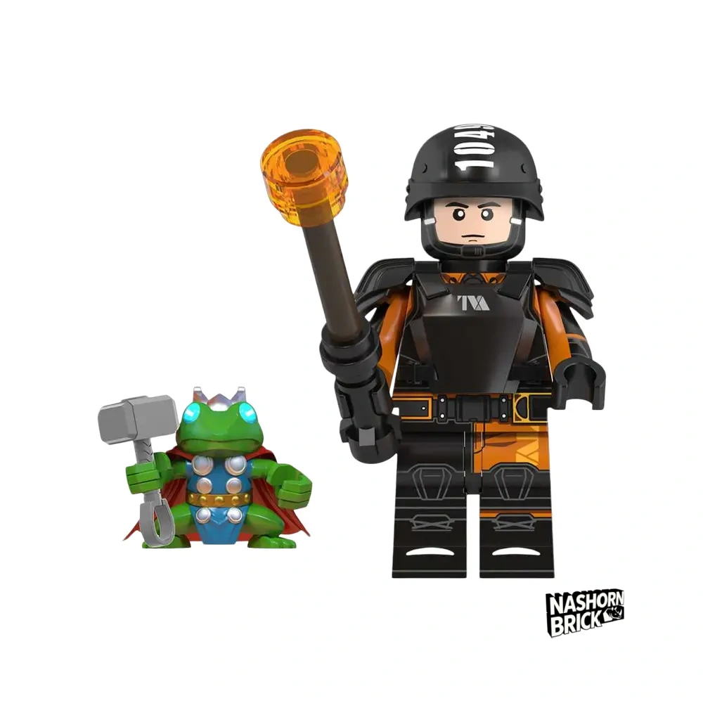 TVA Agent Minifigur From SHIELD