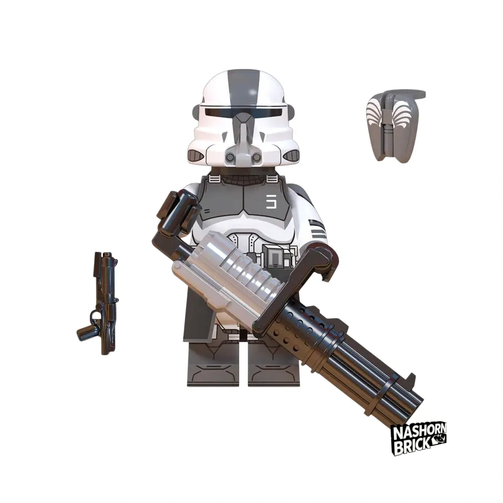 Heavy Infantry Wolfpack Clone Trooper Minifigur Star Wars