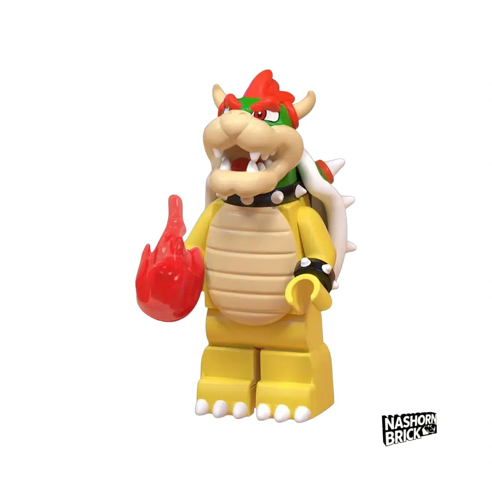 Bowser Minifigur - Super Mario