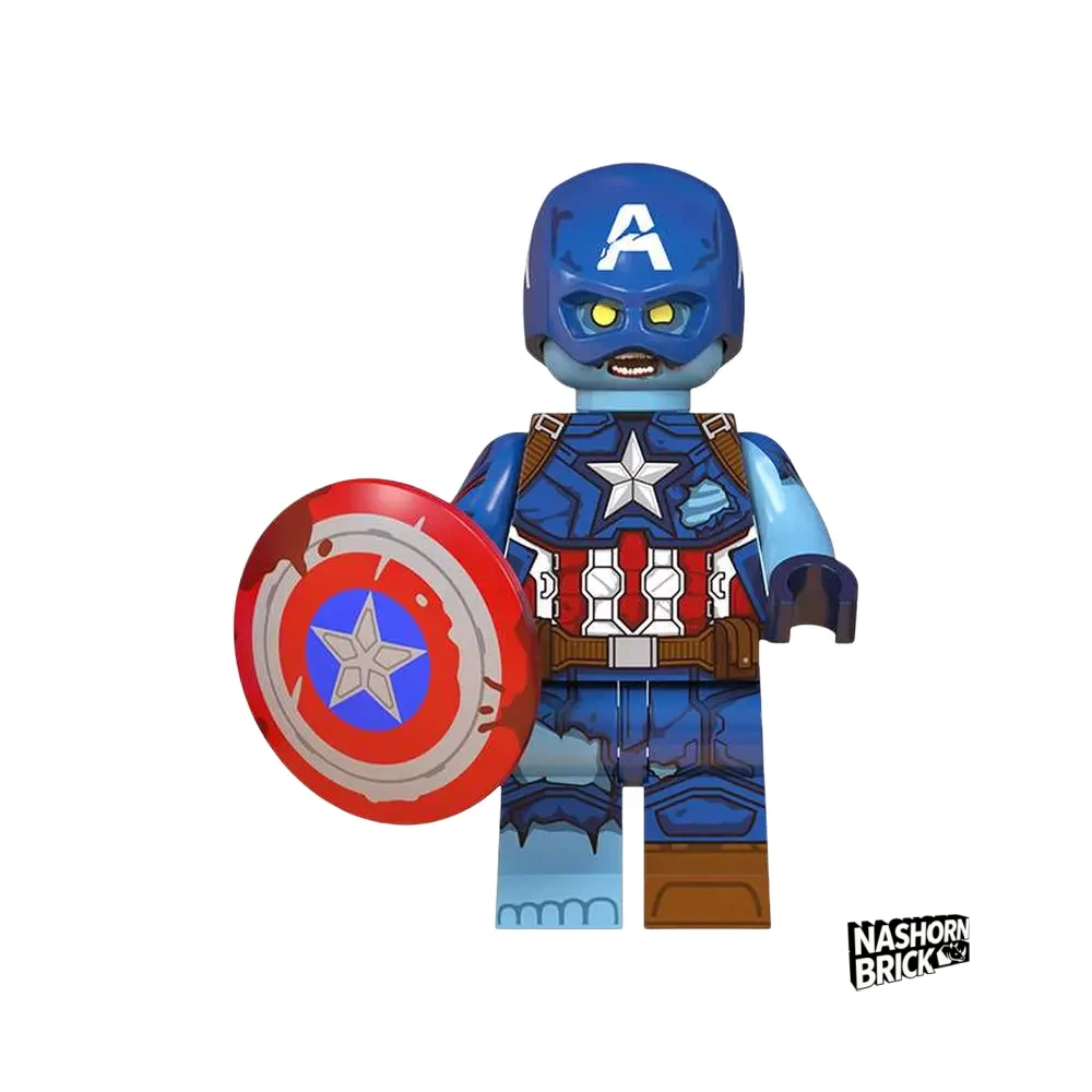 Zombie Captain America Sammler-Minifigur
