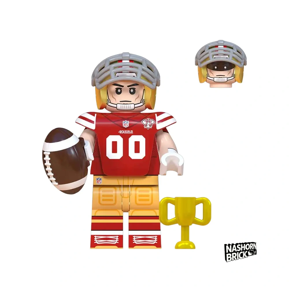 San Francisco 49ers Footballer Minifigur