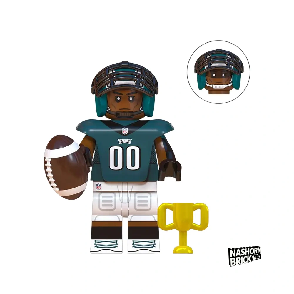 Philadelphia Eagles Footballer Minifigur