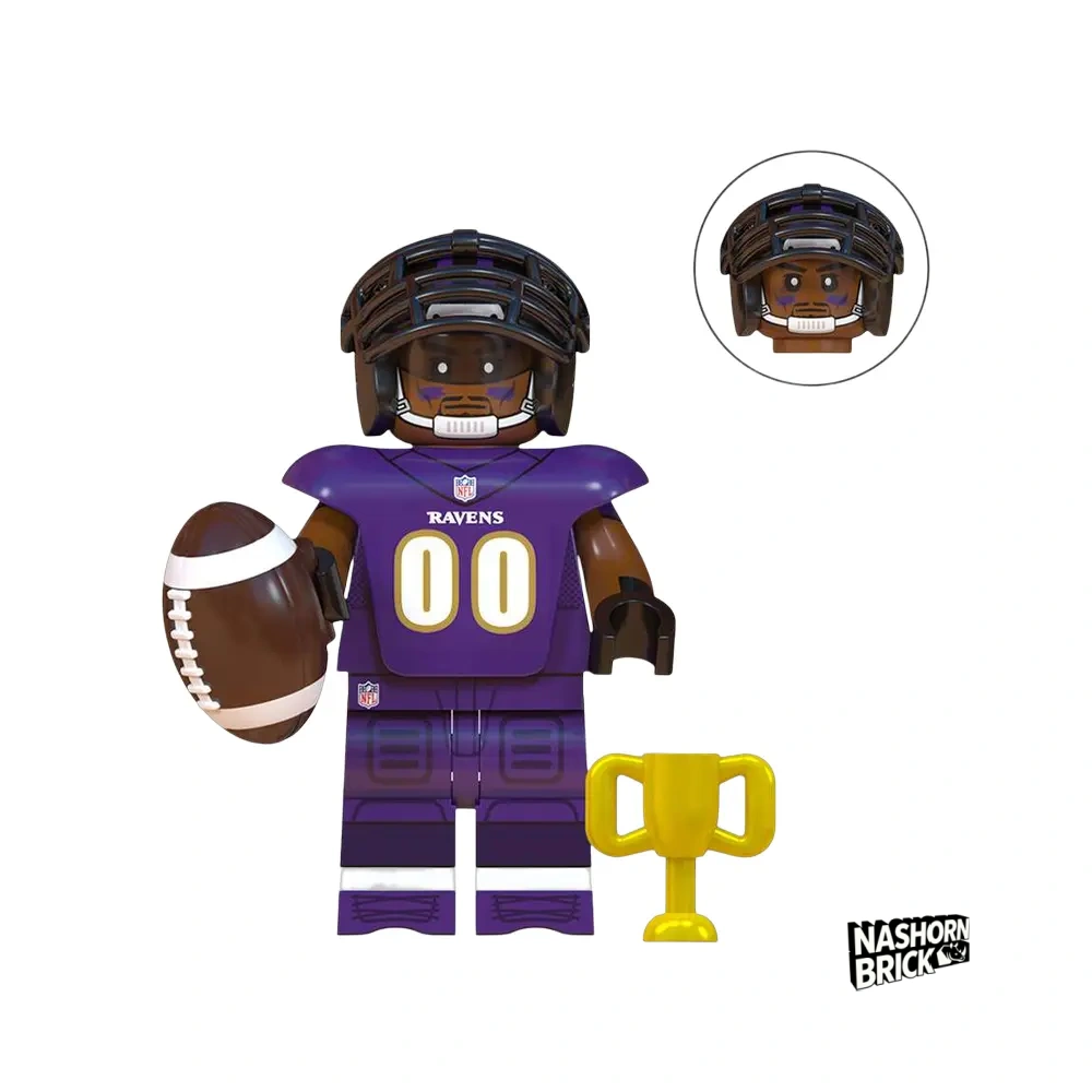 Baltimore Ravens Footballer Minifigur