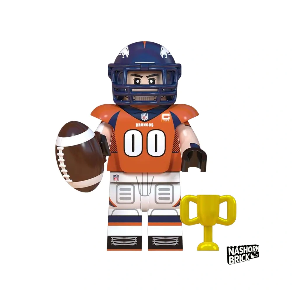 Denver Broncos Footballer Minifigur