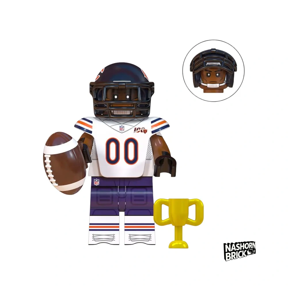 Chicago Bears Footballer Minifigur