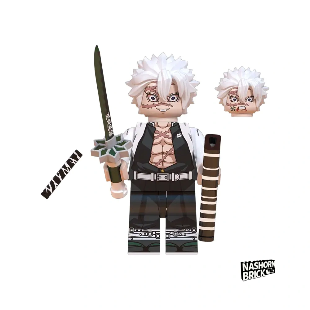 Sanemi Shinzugawa Minifigur - Demon Slayer